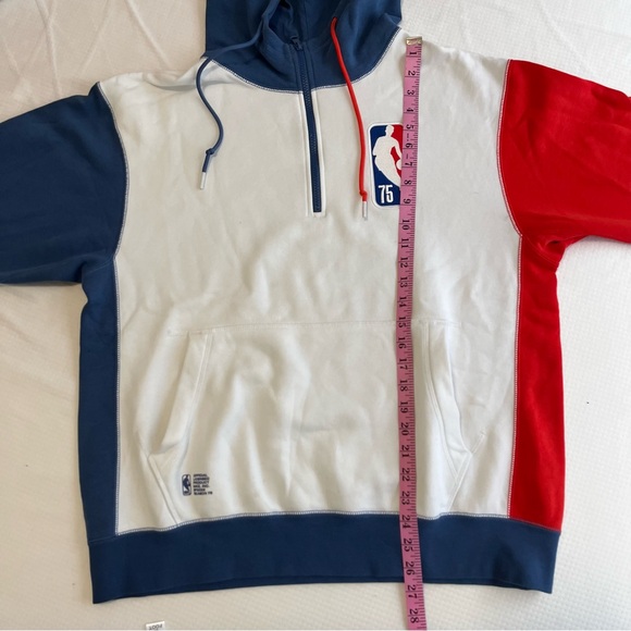 NBA Nike Team 31 75th anniversary courtside fleece half-zip hoodie Size Medium - Picture 10 of 13
